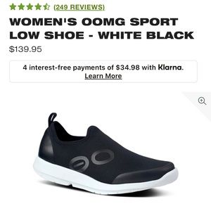Oofos- NIB women’s sport tennis shoes